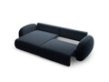 Coltar extensibil reversibil 4 locuri, Tonale, Cosmopolitan Design, 262x149x88 cm, tesatura chenille, albastru navy