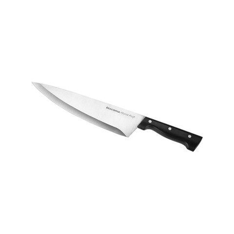Cutitul bucatarului Home Profi, Tescoma, 20 cm, inox/plastic, negru