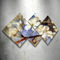 Set 4 tablouri decorative, 4MDF100398421, MDF, Imprimat UV, Multicolor