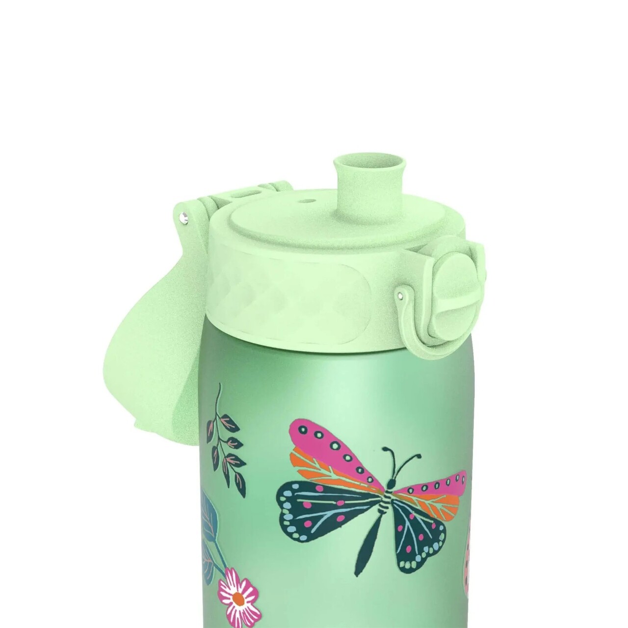 Sticla apa pentru copii Slim, recyclon, 500ml, Wild Butterflies - Ion8 - imagine 2