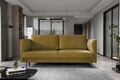 Canapea extensibila 4 locuri ELTAP, SO-REV-45GO, Revi, 215x98x92 cm, lemn/poliester, mustar