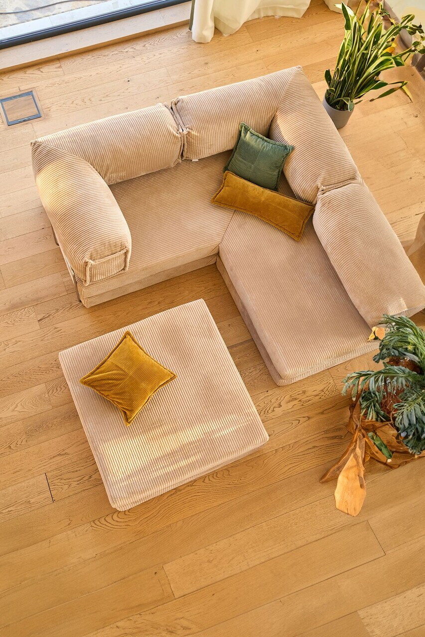 Coltar, Atelier del Sofa, 118FVL1404, Tesatura plus reiata, Bej - view 3