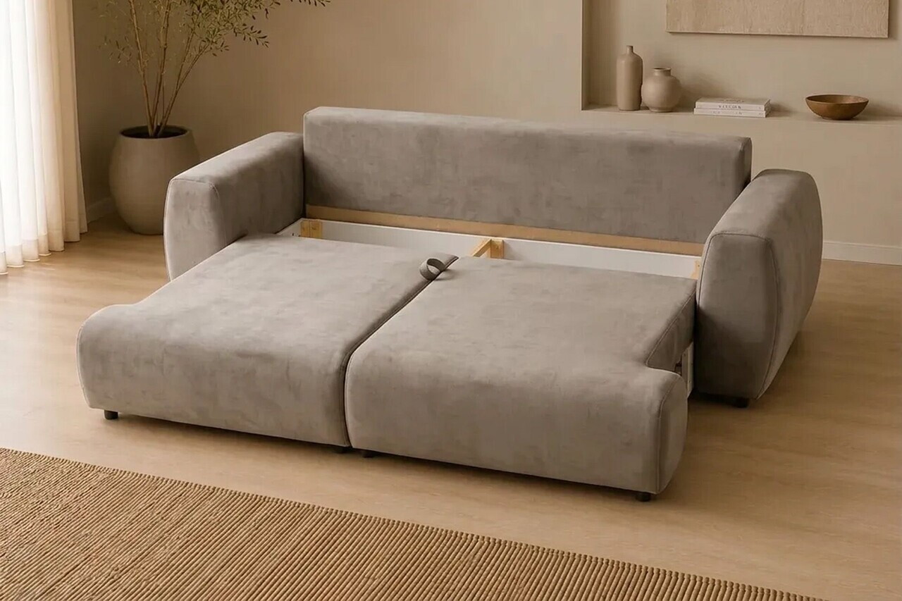 Canapea 3 locuri, Atelier del Sofa, 560ARE5320, Bej — imaginea 4