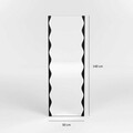 Oglinda decorativa, Neostill, Melodia, 50x140 cm, Negru