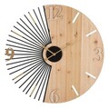 Ceas de perete Wordy, Mauro Ferretti, 60 cm, fier/MDF, multicolor