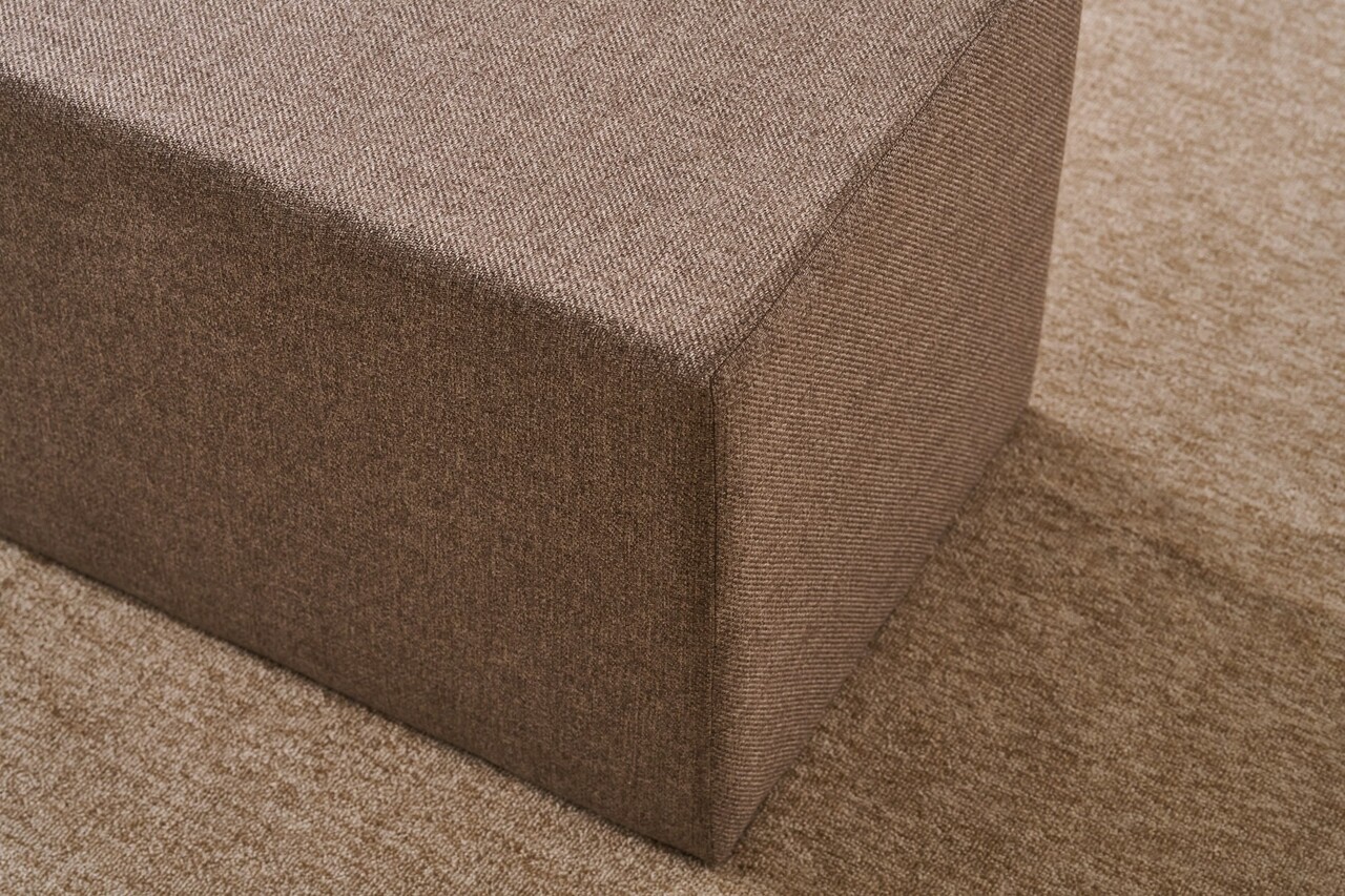Taburet, Atelier del Sofa, 825BLC5132, Lemn, Maro - view 3