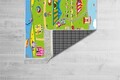 Covor, ELS627, 80x200 cm, Catifea, Multicolor