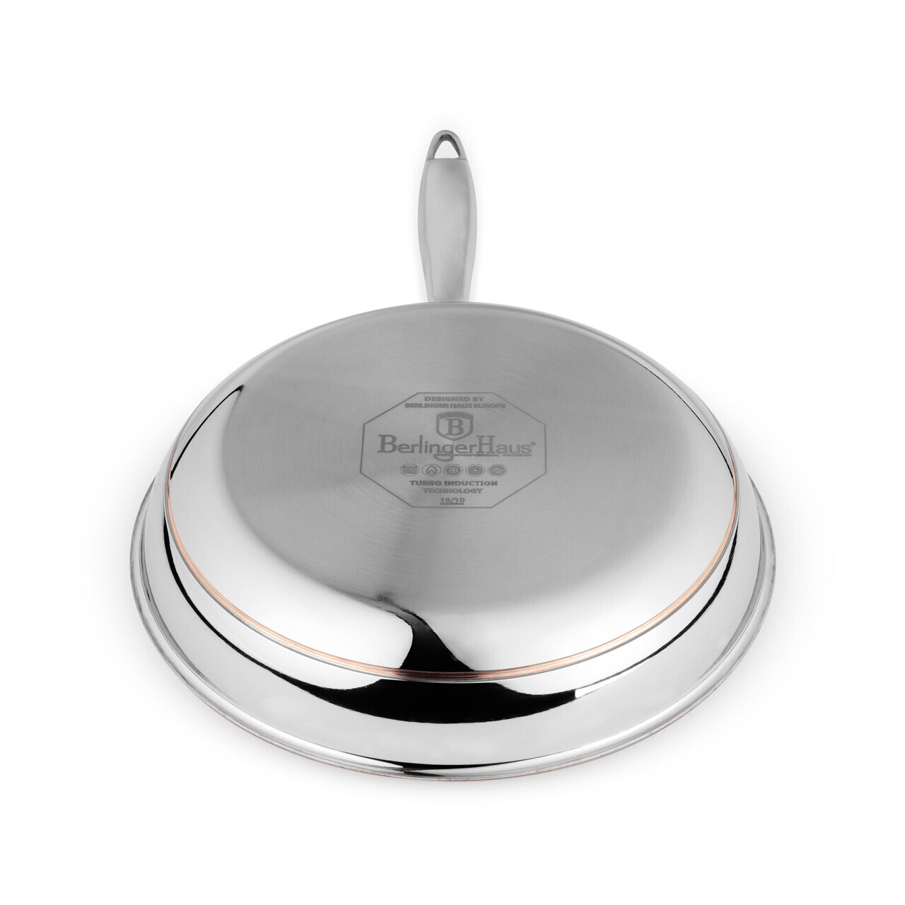 Tigaie Berlinger Haus, Copper Touch, 24 cm, inox, argintiu - imagine 4