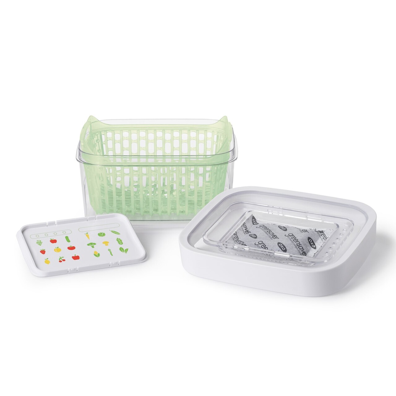 Recipient pentru pastrarea alimentelor, 17,8 x 15,2 x 10 cm, 1,5L, "GreenSaver" - OXO - imagine 4