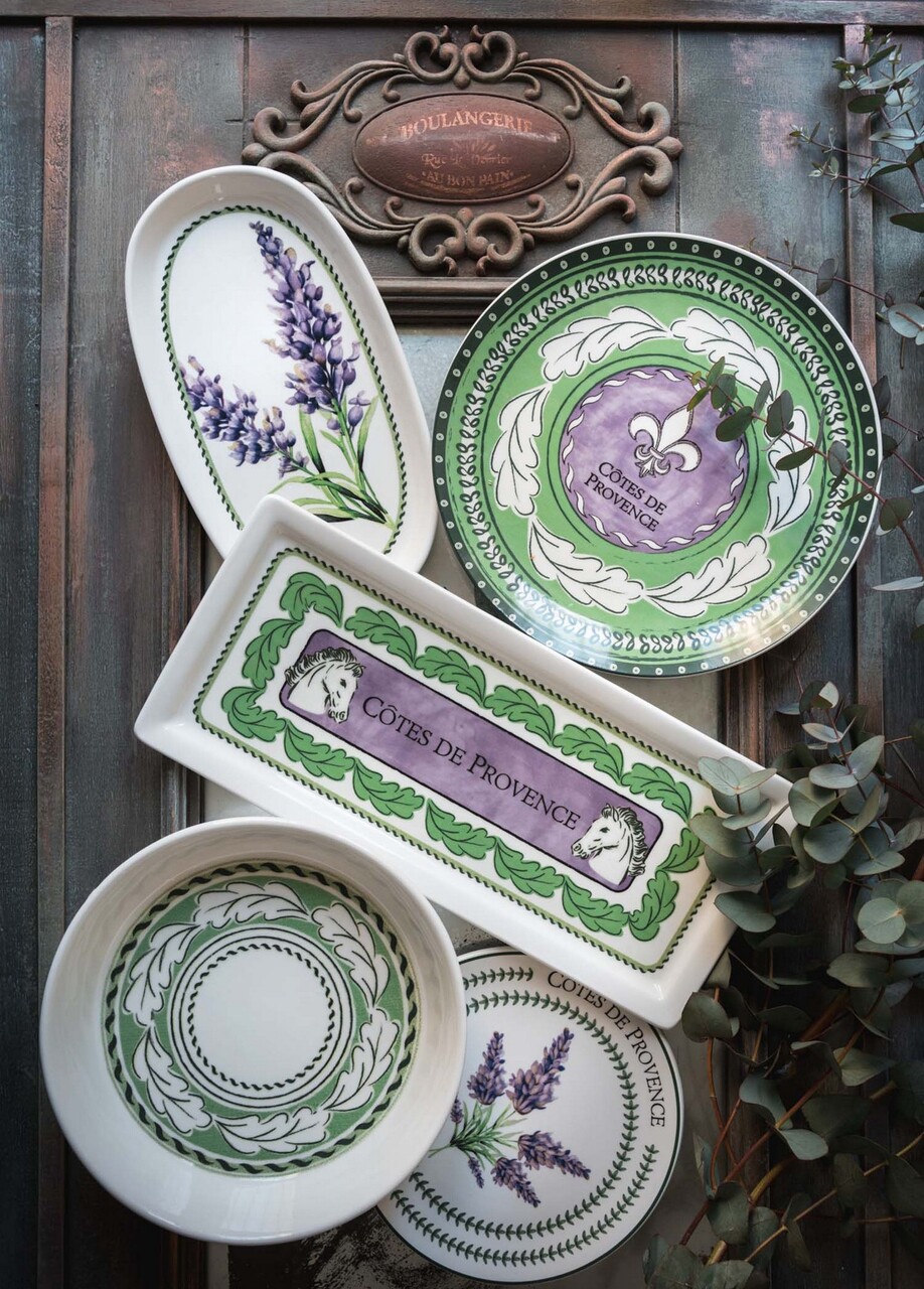 Set farfurii din ceramică pentru desert (6 bucăți), L'essentiel Maison, 280TMA2224, Lila - view 6