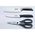 Set cutite 14 piese, Zokura, inox/plastic