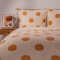 Lenjerie de pat pentru o persoana Pumpkin, Homla, 2 piese, 140x200 cm, microfibra din poliester, multicolor