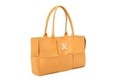 Geanta Juicy Couture 105, 40x12x25 cm, piele ecologica, galben