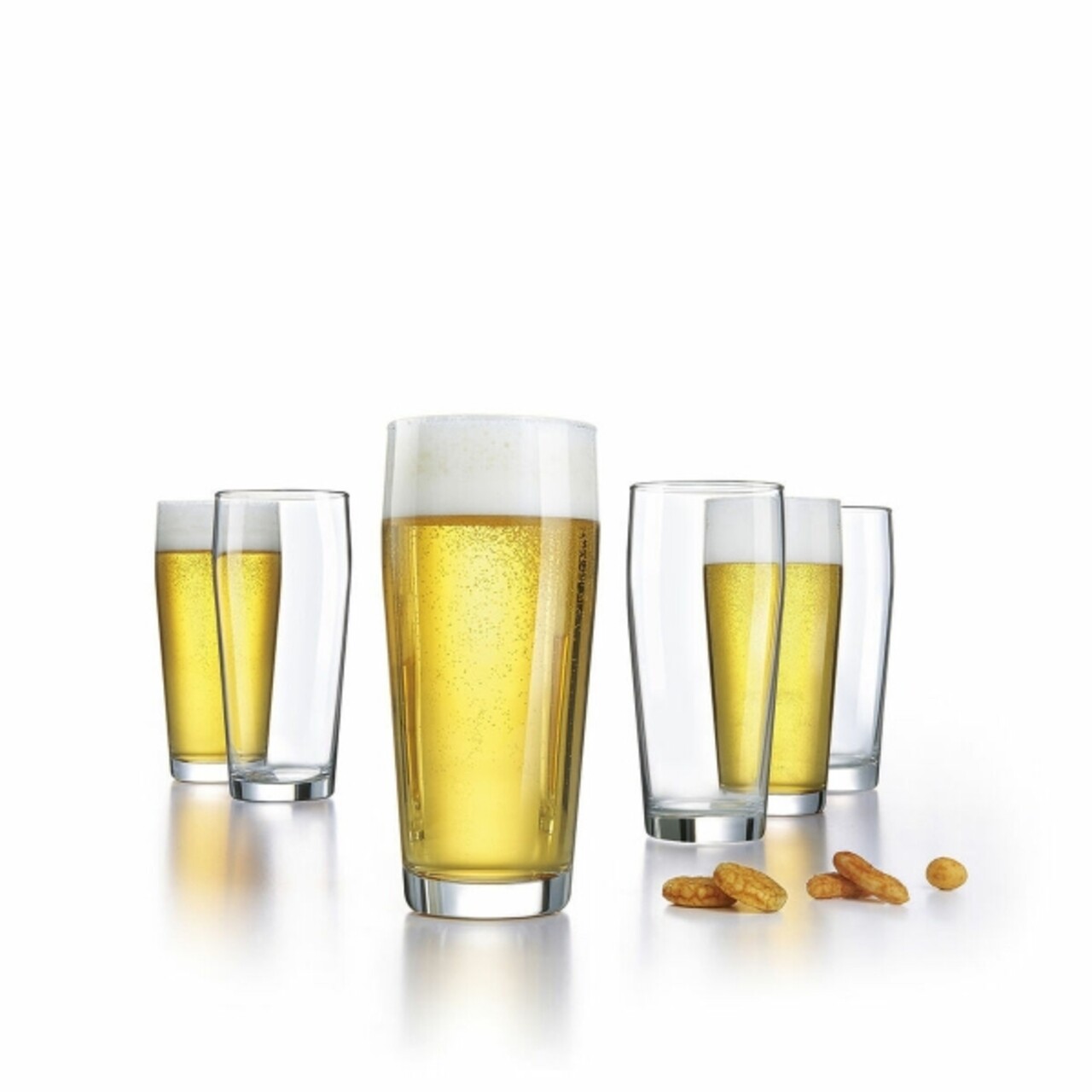 Set 6 pahare de bere, Luminarc, World Beer, 480 ml, sticla, transparent