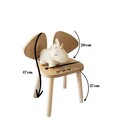 Scaun pentru copii, Bambini, Mickey Chair, Maro