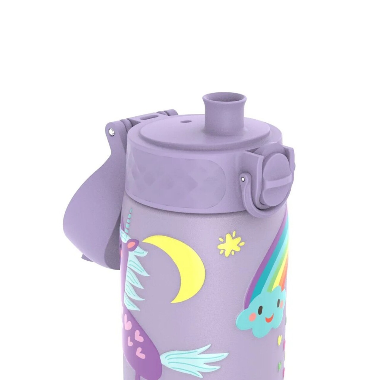 Sticla apa pentru copii Slim, inox, 600ml, Periwinkle, Unicorns - Ion8 - view 2