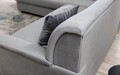 Coltar extensibil stanga 4 locuri ELTAP, BR40, Bergen, 247x214x83 cm, lemn/poliester, verde olive