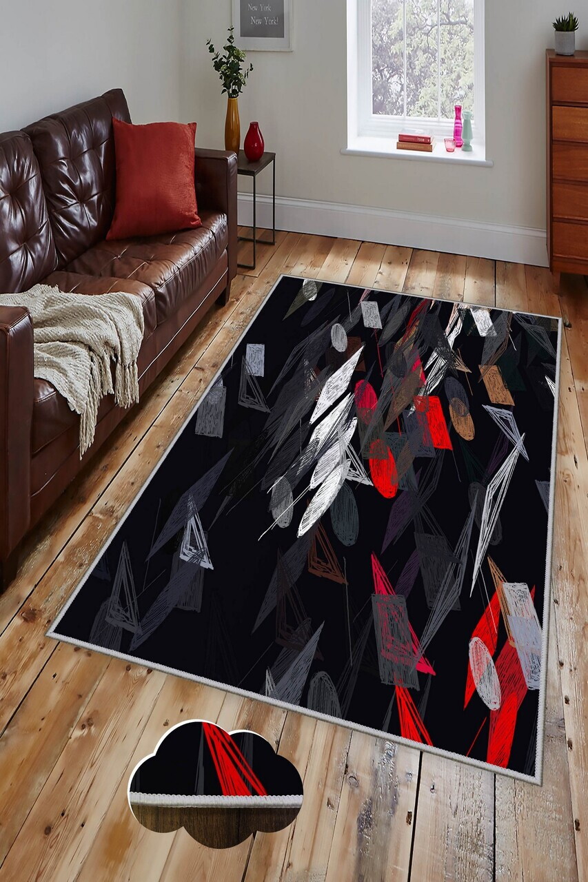 Covor Hmnt254 120x180 cm Poliester Multicolor