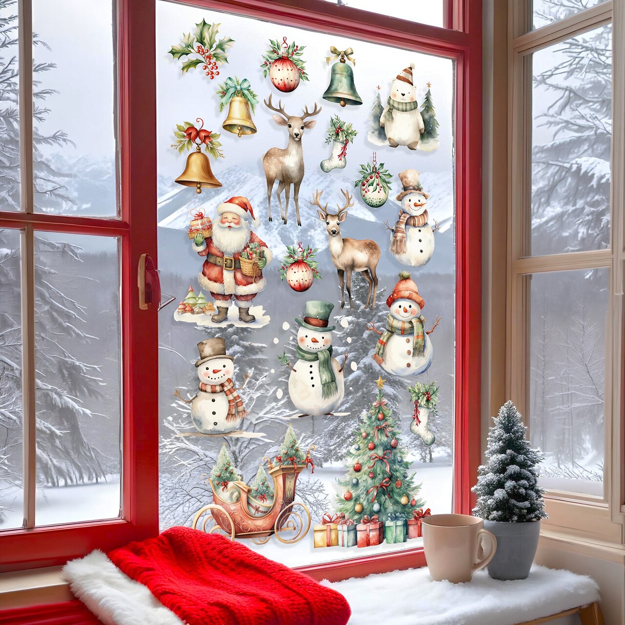 Sticker decorativ, 309125_3050, 30 x 50 cm, Multicolor