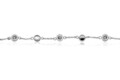 Bratara, Emily Westwood, Silver Bubbled, inox, argintiu