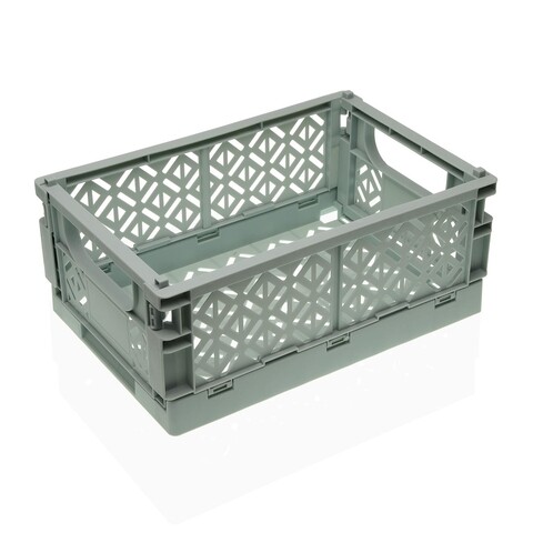 Cos pliabil pentru depozitare easy, versa, 35 x23.5 x 14 cm, polipropilena, verde