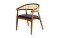 Scaun, Nordure, Lima, 54x75x50 cm, Lemn, Stejar / Negru