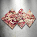 Set 4 tablouri decorative, 4MDF4577294, MDF, Imprimat UV, Multicolor