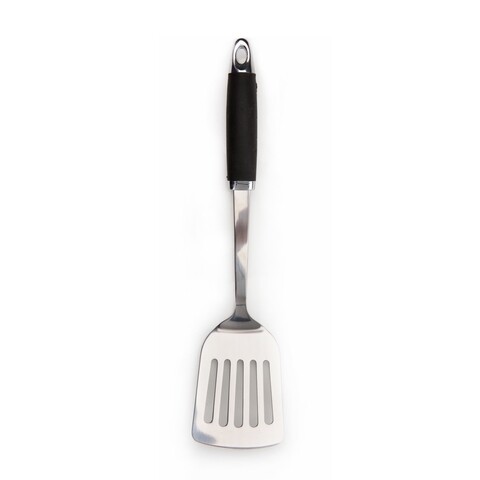 Paleta perforata Mono, Sabichi, 37 cm, inox/plastic, negru