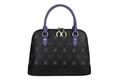 Geanta Beverly Hills Polo Club, 710, piele ecologica, negru/mov
