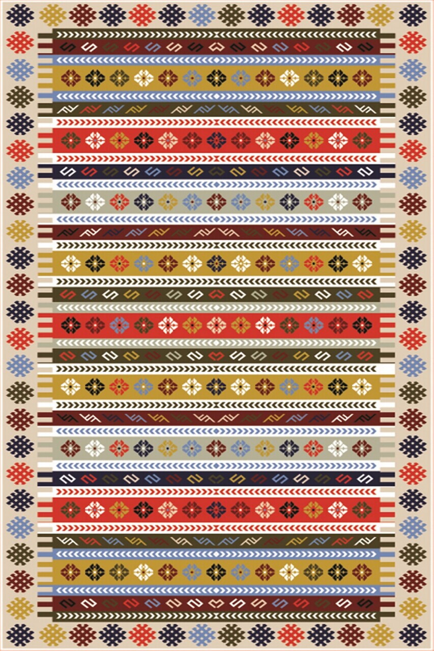 Covor, Els1781, 120x180 cm, Multicolor — imaginea 4