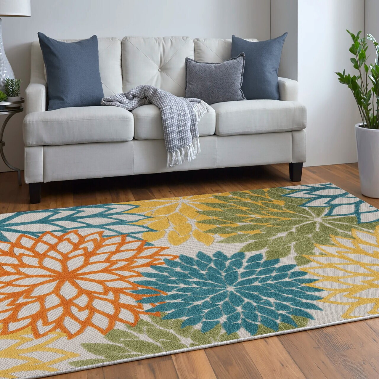 Covor, Woopamuk260, 140x220 cm, Bumbac/Poliester, Multicolor - view 2