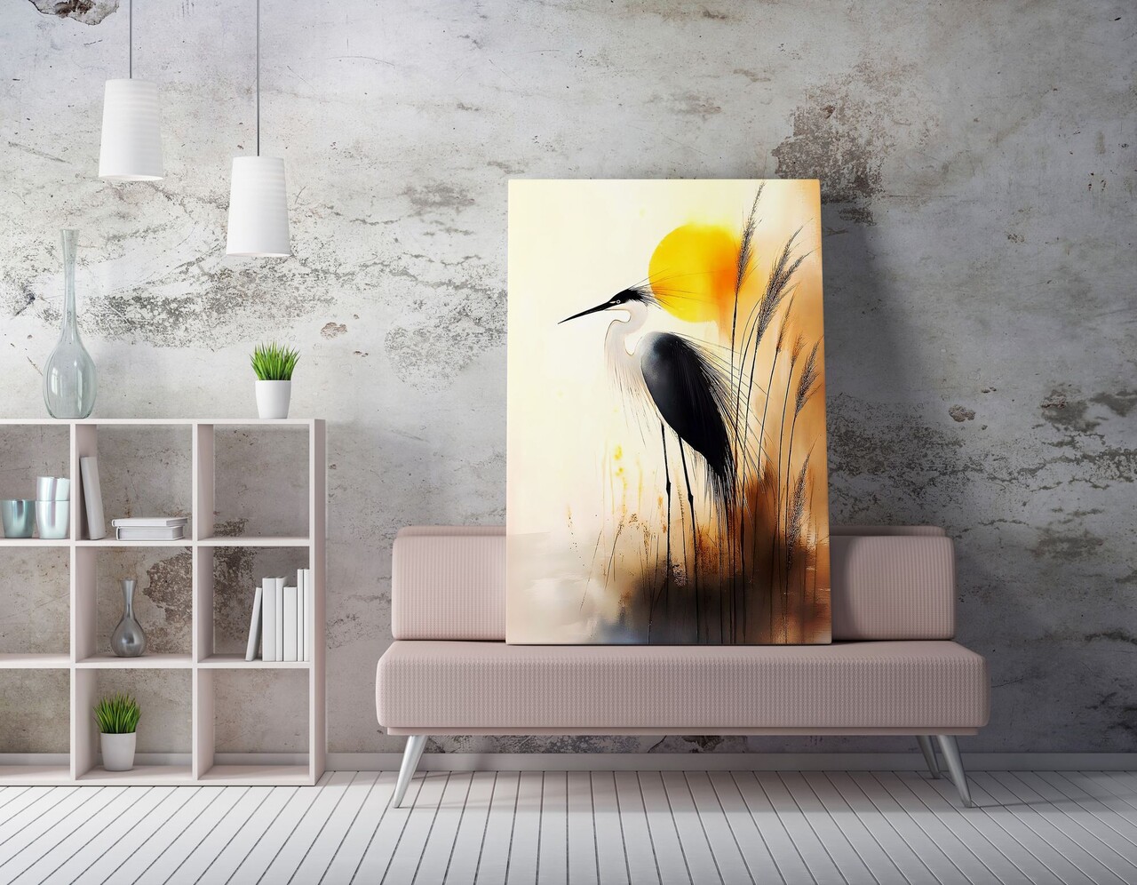 Tablou decorativ, WY439 (50 x 70), Canvas imprimat, Multicolor - view 2