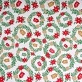 Hartie pentru impachetat Wreath, Decoris, 500x70 cm, hartie, rosu