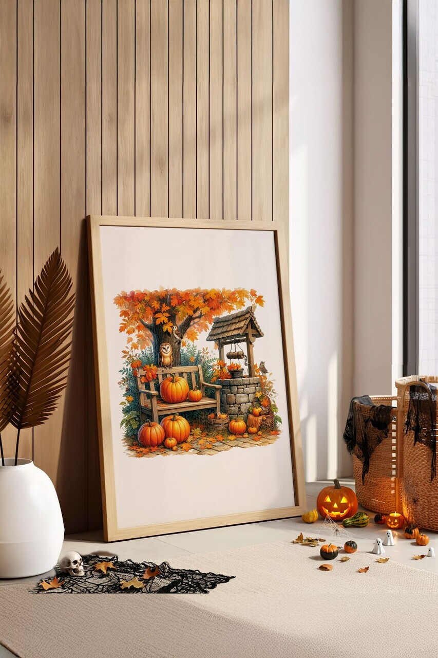 Tablou decorativ, Arthllwnmodel92-3348, MDF, Multicolor — imaginea 2