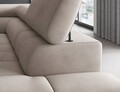 Coltar extensibil dreapta 5 locuri ELTAP, RT-02PA, Ferucce, 276x200x93 cm, lemn/poliester, bej deschis
