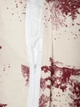 Lenjerie de pat King Size, Peisa, Homla, 200x220 cm, 3 piese, bumbac, bej/rosu