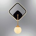 Aplica de perete, Lightric, 414LRC1142, Negru