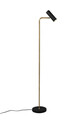 Lampadar Marley, TRIO, 23x39x151 cm, 5W, 1x GU10, metal, bronz mat/negru