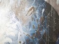 Tablou decorativ Face, Mauro Ferretti, 80x120 cm, canvas, multicolor