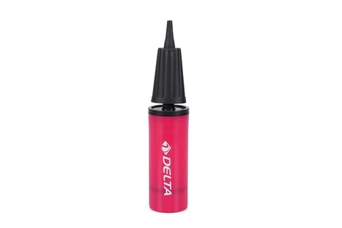 Pompa pentru minge Delta, 25 cm, pvc, roz