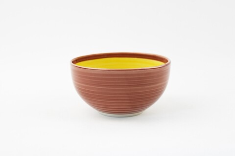 Set 6 boluri Cadiz, Heinner, Ø14 cm, ceramica, galben