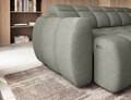 Coltar extensibil dreapta 4 locuri ELTAP, RT-100XIL, Falconn, 258x208x107 cm, lemn/poliester, verde