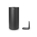 Suport role rezerva hartie igienica, Brabantia, MindSet Infinite Grey, 15.1x13.7x30 cm, otel, gri