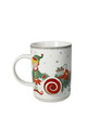 Cana, Elfomagia Lollipop Red, Brandani, 8x11 cm, portelan New Bone China