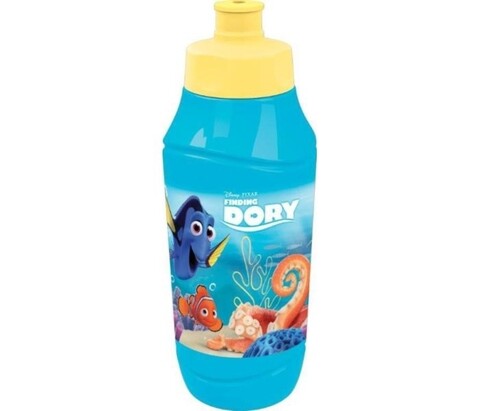 Recipient apa dory, disney, 350 ml, plastic, albastru