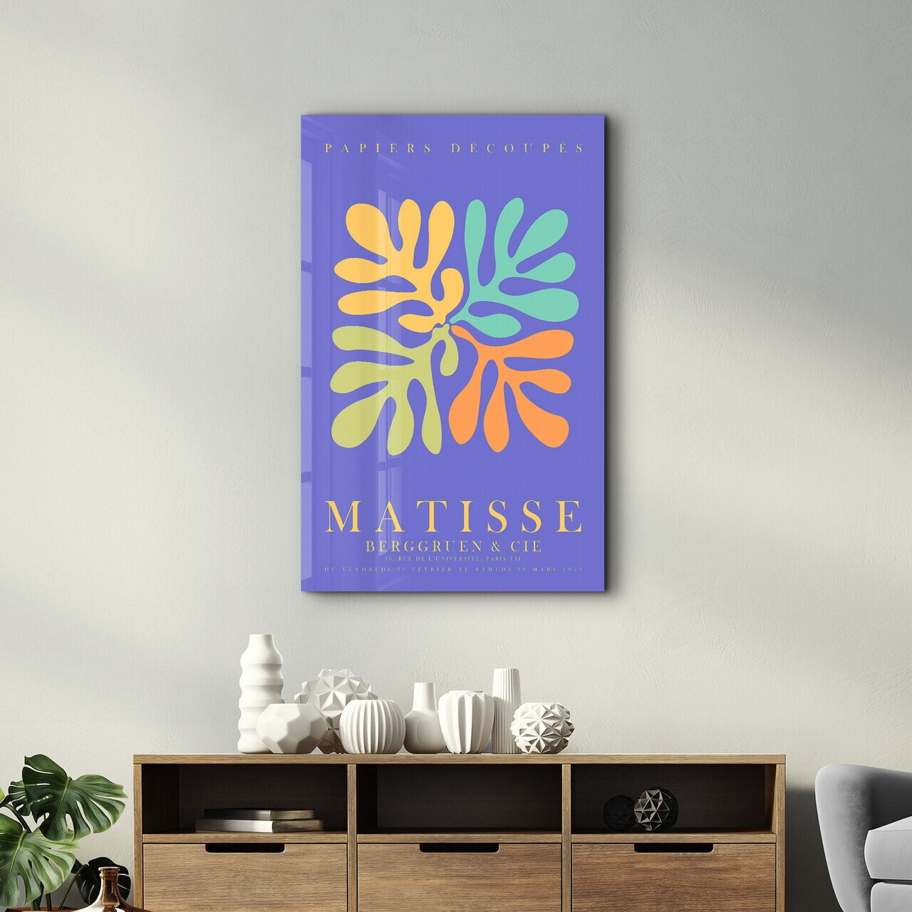 Tablou decorativ, SPR-1162, Dimensiune: 35 x 55 cm, Multicolor — imaginea 3