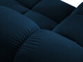 Sezlong living dreapta 1 loc, Bellis-51, Micadoni Home, 155x94x70 cm, catifea, albastru regal
