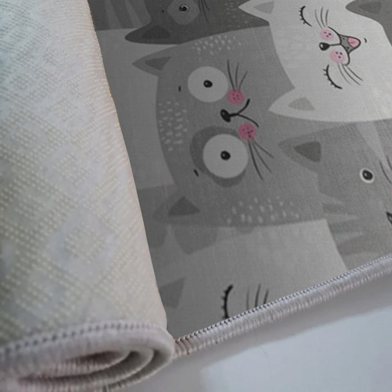 Covor, ALHO ÇHL-4A , 100x140 cm, Poliester, Multicolor