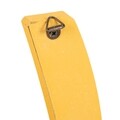 Cuier Smile, Creaciones Meng, 4 agatatori, 50x23 cm, lemn de paulownia/MDF, galben
