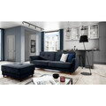 Canapea extensibila 3 locuri ELTAP, SO-BEL-79MO, Bellis, 220x90x83 cm, lemn/poliester, albastru inchis